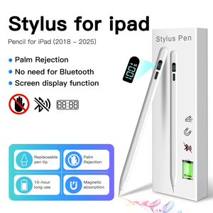 Lápiz Óptico para iPad 2025-2018 con Pantalla LED de Energía, Rechazo de Palma, Carga Rápida 3X, Envío Gratis, para iPad A16 11 - Product Image 1