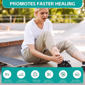 Cerotti Idrocolloidali in Gel per Vesciche, Adesivi per Talloni Resistenti all'Acqua, Nastro per Mani e Piedi, Cerotti a Bolle per Calli - Product Image 6