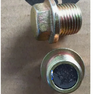 จุกถ่ายน้ำมันเครื่องดีเซล Dongfeng Cummins รุ่น 3924147 แบบแม่เหล็ก พร้อมปะเก็น สำหรับเครื่องกำเนิดไฟฟ้าและรถขุด - Product Image 3
