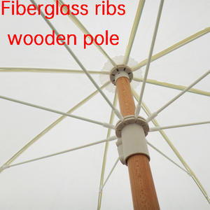 ร่มพับได้สั่งทำพิเศษสำหรับปิกนิก สระว่ายน้ำ ชายหาด ร่มกันแดดกลางแจ้งขนาดใหญ่พร้อมชายครุย ขายดีจากผู้ผลิตโดยตรง - Product Image 5