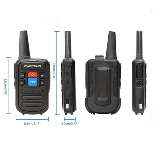 Radio portable mini Baofeng C50, 1500 mAh, IP54, balayage des canaux, pour hôtels, restaurants, chantiers de construction - Product Image 2