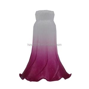 Lámpara de Techo con Pantalla de Vidrio Soplado a Mano, Color Durazno, Modelo Lovely Guy Pond Lily, Bombilla de Filamento, Fácil Instalación, para Hogar, Sala de Estar, Hotel, Villa - Product Image 5