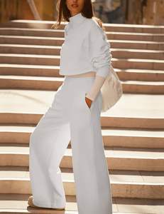 Nuevos Pantalones Deportivos de Moda para Mujer, Joggers con Cintura Ancha, Pantalones de Chándal Estilo Urbano de Pierna Recta y Holgada para Mujer - Product Image 3