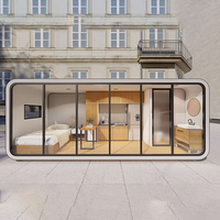 Mini-maison de luxe neuve à 2 chambres, maison préfabriquée de haute qualité, maison-conteneur Apple Cabin