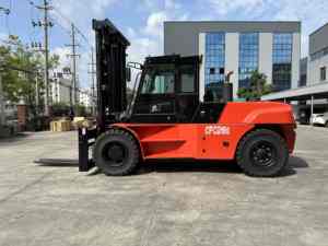 Тяжелый вилочный погрузчик, 16 тонн, дизельный вилочный погрузчик, мега-мощность, двигатель 4 уровня, подъем 7 м, тяжелый промышленный порт - Product Image 2