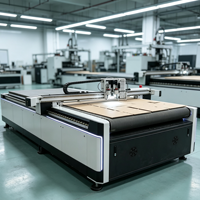 Traceur de découpe numérique à plat CNC à couteau oscillant pour autocollants et carton ondulé