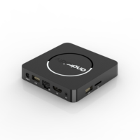TV Box Inteligente Factory Mortal Q1 Plus Quad Core con Android 14.0, Rockchip RK3518, Reproductor Multimedia ATV, WiFi 6, LAN 100M, 4K, Control por Voz