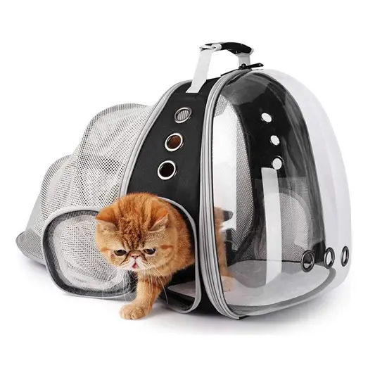 Traveling Outdoor clear breathable Bag Cat Backpack Bubble Space Capsule cat pet carrier travel backpack bag for outdoor travel