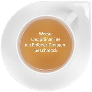 Thé en vrac mélangé frais aux tranches <span class=keywords><strong>de</strong></span> fruits et fleurs, saveur fraise et orange, boîte <span class=keywords><strong>de</strong></span> 250g pour tasses et bouteilles - Product Image 3