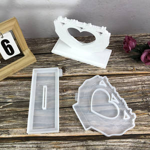 Moule en silicone pour résine fait main, style DIY, ornements décoratifs et outils pour gâteaux, pour la fabrication de résine, moule en plâtre - Product Image 4