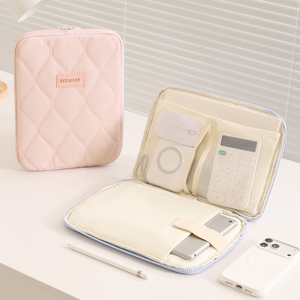Custodia Universale in Nylon <span class=keywords><strong>per</strong></span> Laptop e Tablet da 7.9-10.5 Pollici, Borsa a Doppio Strato con Imbottitura Morbida - Product Image 1