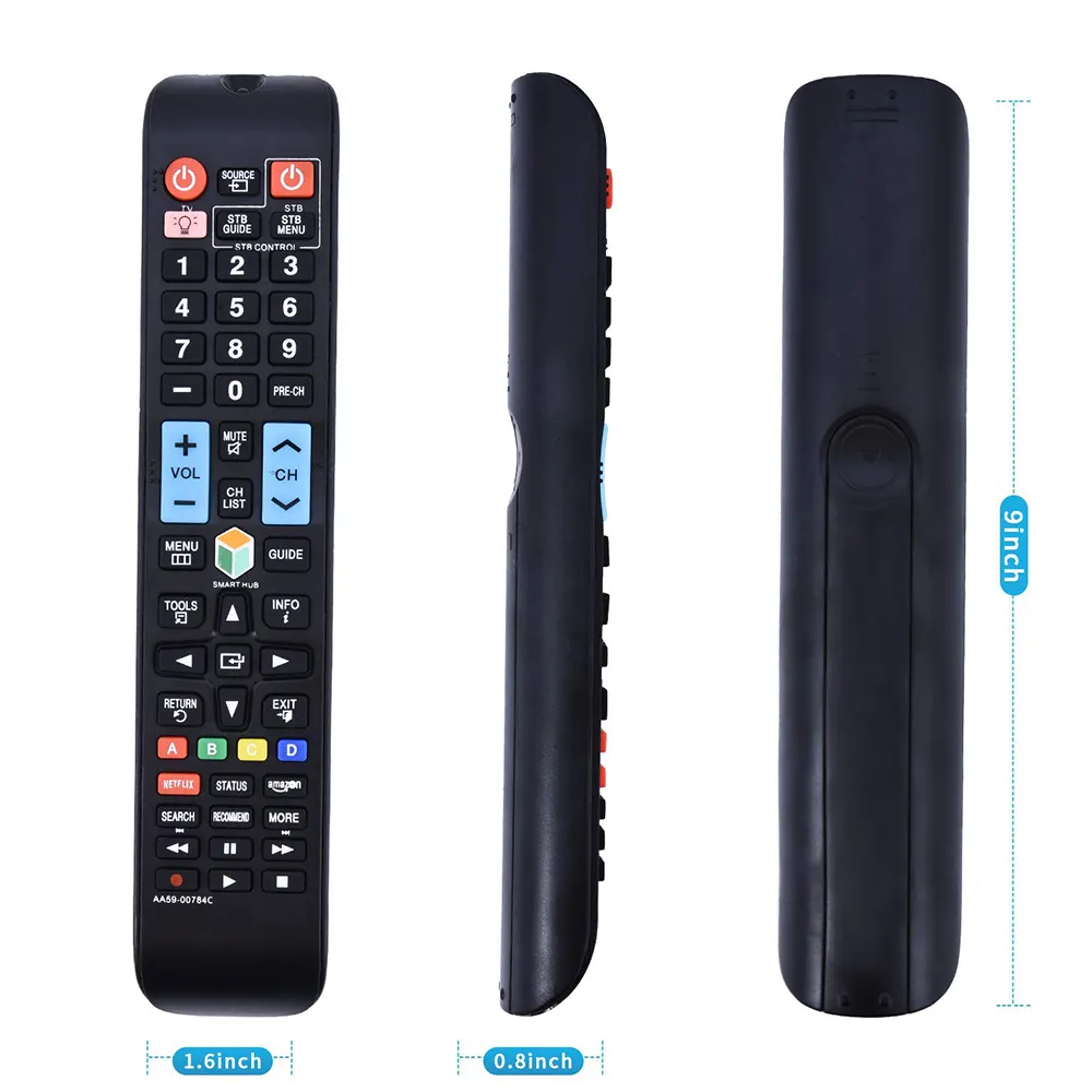 JY-049 Free Sample High Quality Waterproof Infrared IR Nono Multi Smart TV Remote Control Wholesale for SAMSUNG