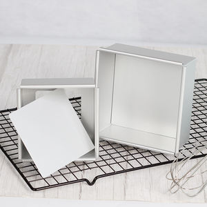 <span class=keywords><strong>Molde</strong></span> de pastel de Aluminio flexible cuadrado <span class=keywords><strong>para</strong></span> hornear DIY - Product Image 4