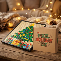 Bloques de Construcción de Arte Pixelado Personalizados, Kit de Mosaico de Micropartículas, Imagen Personalizada para Construir un Set de Arte para Colgar en la Pared