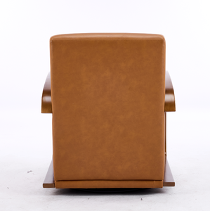 Fauteuil d'appoint moderne en velours sans accoudoirs / Fauteuil de loisirs pour salon, bureau à domicile, chambre à coucher, rembourré, imperméable et écologique - Product Image 2