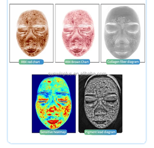 Mesin Diagnostik Profesional AI 3D Skin Analyzer untuk Kulit Wajah dan Kulit Kepala, Laporan Jerawat, Penuaan, Pigmentasi, Pori-pori, Kelembapan & Kesehatan - Product Image 3