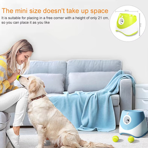 Interattivo All'aperto Pet Tennis Palla Pallina del Cane Macchina di Lancio Automatico di Palla per il Cane con 3 Pallina da Tennis nel pacchetto - Product Image 6