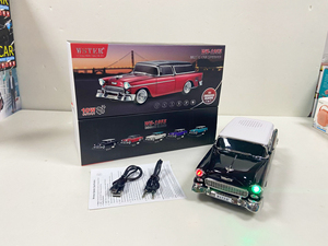 WS-1955 10W classico <span class=keywords><strong>Design</strong></span> auto d'epoca Wireless da tavolo Party BT portatile FM <span class=keywords><strong>Radio</strong></span> TF FM AUX USB BT Blue Tooth Speaker - Product Image 5