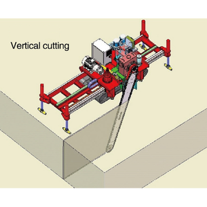 Scie à chaîne Anyth de qualité supérieure avec souplesse Benetti Machines minières Machine de découpe de pierre de carrière de marbre - Product Image 4
