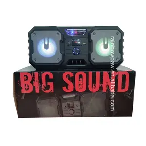 Kts-1148 5.25 Inch Twin Loudspeakers Bt Rgb Speaker Usb Electronics Sound Wireless Party Speaker