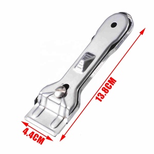 Kính Gốm Hob <span class=keywords><strong>Scraper</strong></span> Cleaner Remover Lò Nướng Nồi Công Cụ Làm Sạch Với Lưỡi Để Làm Sạch Lò Nướng Nồi Công Cụ - Product Image 3