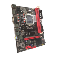 Placa Base para Computadora de Escritorio, Chipset H61, LGA1155, Micro-ATX, Doble Canal DDR3, 16GB, SATA, Compatible con OEM/ODM, Venta al Por Mayor
