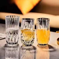 Großhandel Elegantes Longdrink-Glas für Grüntee, Milch, Saft, Blumentee, Bier, Whiskey, Restaurant, Hotel, Bar mit Individuellem Logo