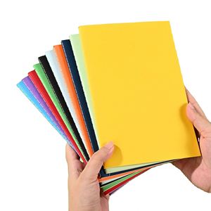 Cuaderno A5 Candy Simple de Alta Calidad con Tapa Dura, Encuadernación en Espiral, Cubierta de Cuero PU, 100 Hojas, Logotipo Personalizado al por Mayor, Color Sólido - Product Image 1