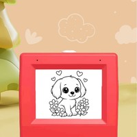 Imprimante thermique portable pour enfants avec IA vocale transfrontalière, haute résolution, correction des erreurs, mini format de poche, interface USB