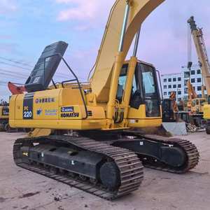 Excavadora Komatsu PC220-7 de 22 Toneladas Usada con Pocas Horas de Uso, Confiable para Construcción y Paisajismo, Equipo Komatsu de Segunda Mano - Product Image 5
