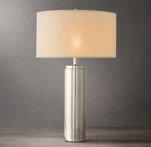 Đèn Trang Trí Nhà Cửa Ngộ Nghĩnh Đèn Đọc Sách Hiện Đại Đèn Bàn Khách Sạn Đèn Bàn Cột Hình Trụ Mới Đèn Bàn Bằng Đồng TL1001/1 - Product Image 5