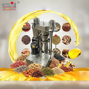 Prensa de Aceite de Acero Inoxidable DSOILPRESS, Manual y Eléctrica, para Extracción de Aceite de Cacahuete, Soja y Semillas, Uso Agrícola a Pequeña Escala - Product Image 1