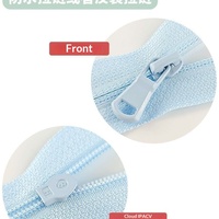 Tirette de fermeture éclair en nylon n°3, étanche, à tirage inversé, avec curseur autobloquant, plusieurs couleurs disponibles pour tentes