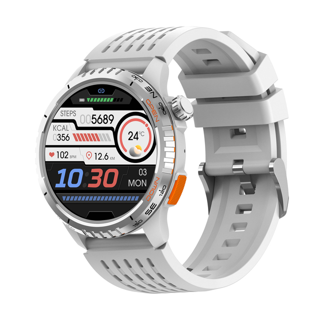 G11 Waterproof GPS Sport Smartwatch for Men 1.43inch AMOLED round Display iOS and Android Compatible Smartwatch