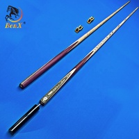 Queue de billard BenX B-10 1 pièce, 10 mm, fabriquée à la main, pour joueurs professionnels