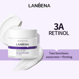 LANBENA Productos para Piel Normal, Crema Facial Blanqueadora de Leche de Cabra, Elimina Manchas Oscuras, Crema Facial Blanqueadora con Proteína de Seda - Product Image 2