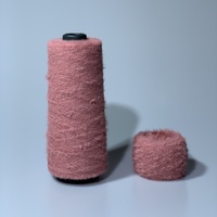 Kostenlose Muster Großhandelspreis Maßgeschneiderte Federgarne Flauschiges 100% Polyester Nerzgarn zum Stricken und Weben