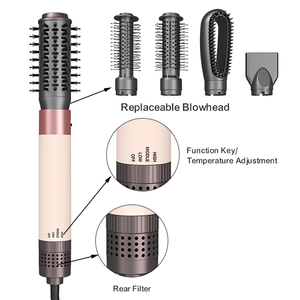 <span class=keywords><strong>Spazzola</strong></span> ad Aria Calda <span class=keywords><strong>Ionica</strong></span> Multifunzione Classica, Asciugacapelli Professionale per Capelli Lisci e Lucenti, per Uso Domestico e Salone - Product Image 6