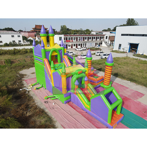 Interactive Games Outdoor Amusement Park Equipment Giant Inflatable Bouncer Combo Large Inflatable Big Bouncy House for Children - Product Image 6