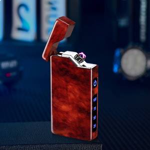 Briquet Électrique de Luxe Personnalisé Sans Flamme, Coupe-Vent, Rechargeable USB, Vente en Gros, Briquet à Arc Plasma Métallique USB-C - Product Image 5