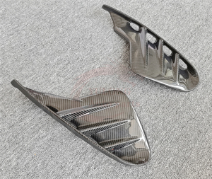 Garniture de phare de pare-chocs avant en Fiber de carbone de Style Tech pour <span class=keywords><strong>Porsche</strong></span> pour <span class=keywords><strong>Taycan</strong></span> nouvel état bas <span class=keywords><strong>prix</strong></span> - Product Image 3