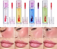 Fard à joues liquide transparent effet lumineux, naturel et rosé, fondant sur la peau, sans effet gâteau, maquillage cosmétique pour le visage, pour le quotidien et les soirées
