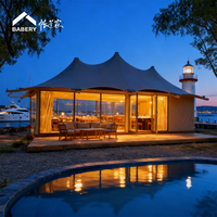 Casa de Vacaciones Moderna, Lujosa, Ecológica, Resistente al Fuego e Impermeable, que Reemplaza las Cabañas Prefabricadas de Acero