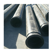 Tuyau de dragage en HDPE de qualité supérieure DN250 315 400 500 630 mm pour le pompage de sable et le refoulement de boue