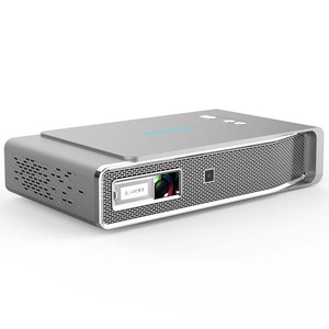 Mini projecteur intelligent Android 9.0 <span class=keywords><strong>2023</strong></span> amélioré, WiFi double bande, BT, DLP-Link 3D 4K, LED portable, WiFi double bande 2.4+5G, vidéo projecteur - Product Image 3