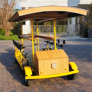 Vélo-touristique de 15 places pour excursions en plein air, idéal pour les fêtes et les sorties à vélo avec bière - Product Image 4