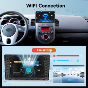 Autoradio Android Podofo Qualcomm 8 Core 9 Pollici 4+64G per KIA <span class=keywords><strong>Soul</strong></span> 2010-2013 con CarPlay/Android <span class=keywords><strong>Auto</strong></span> Wireless, WiFi 4G OEM - Product Image 4