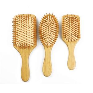 Promotion : Peigne de poche en bois de santal et bambou, à dents fines et grossières, antistatique, personnalisé, pour barbe et cheveux masculins - Product Image 3