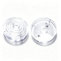 Piezas de Plástico PMMA PC Transparentes Personalizadas, Mecanizado CNC, Impresión 3D, Prototipado Rápido, Soporte de Carcasa Acrílica, OEM ODM