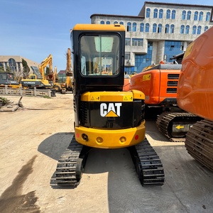 รถขุดไฮดรอลิกขนาดเล็ก CAT304CR ยี่ห้อแคทเทอร์พิลลาร์ ผลิตในญี่ปุ่น ราคาประหยัด ขนาด 4 ตัน ความจุบุ้งกี๋ 0.12 ลูกบาศก์เมตร กำลัง 15 กิโลวัตต์ น้ำหนัก 4100 กิโลกรัม - Product Image 2